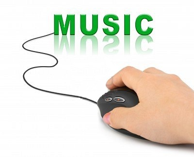 Bild mit einer Maus die an das Wort Musik angeschlossen ist